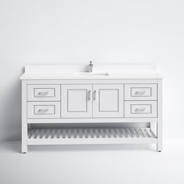 Joss & Main Needville 59" Single Bathroom Vanity Set & Reviews Wayfair